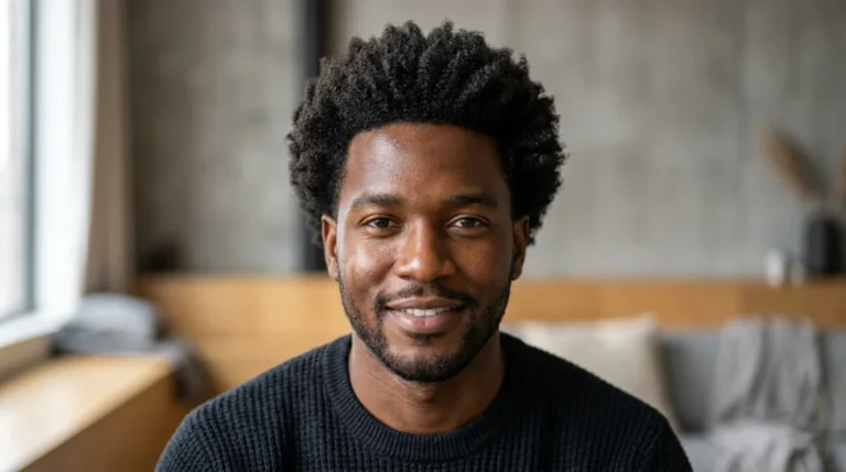 comment faire une coiffure afro homme
