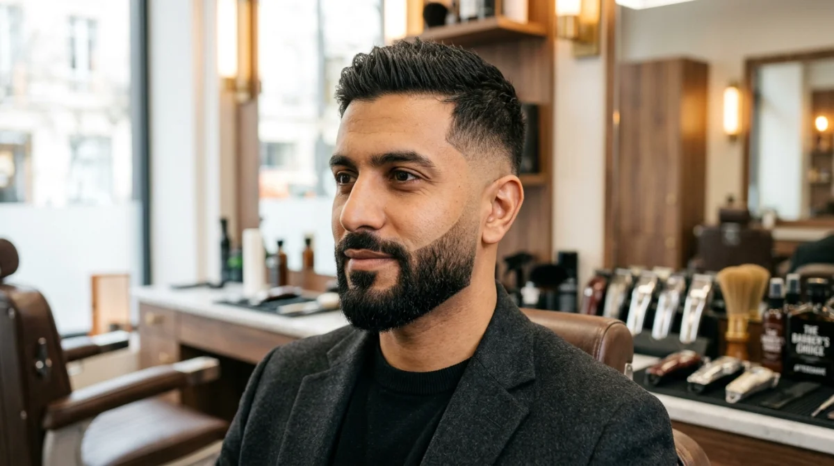 comment faire un dégradé barbe