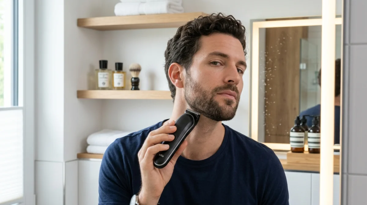 comment faire un dégradé barbe