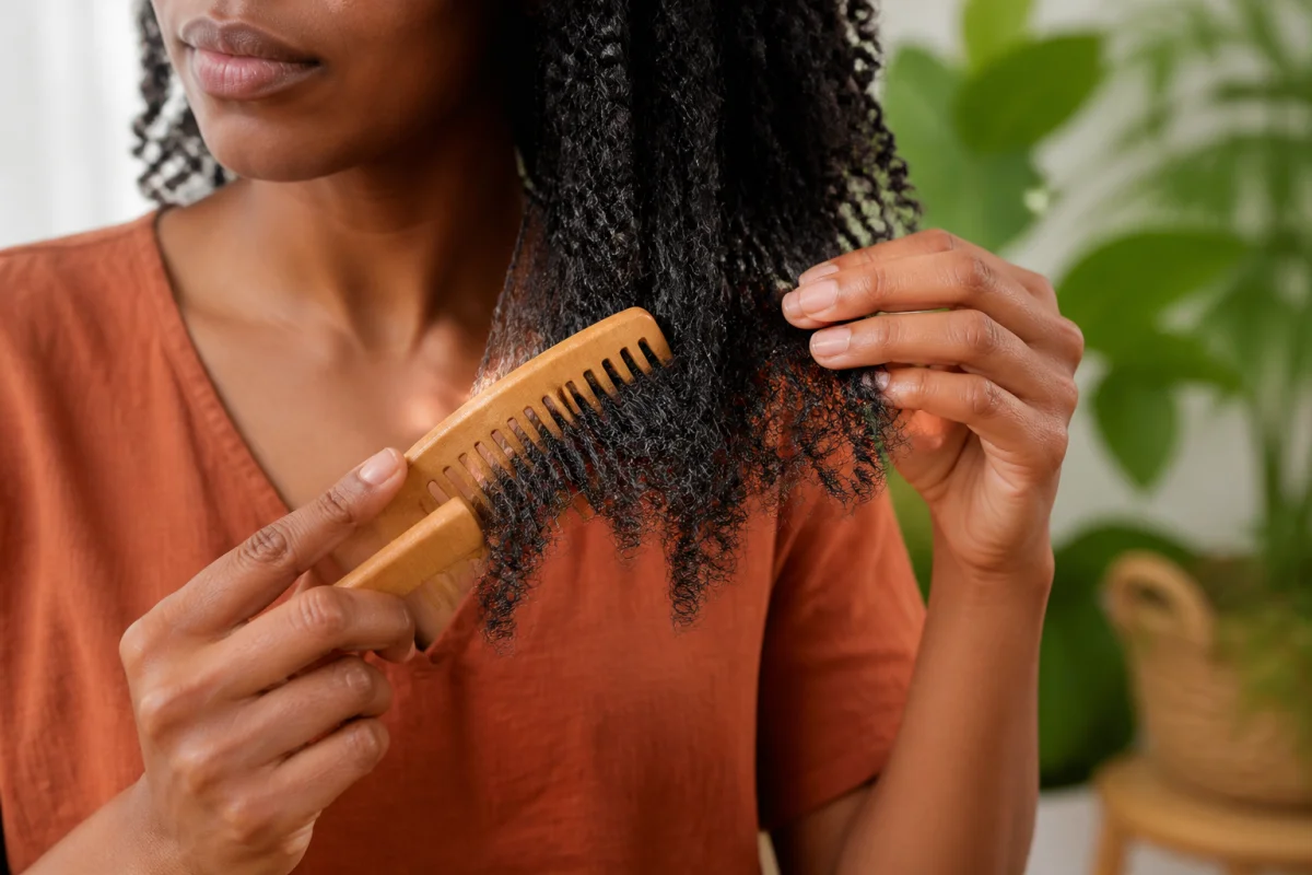 comment demeler cheveux afro